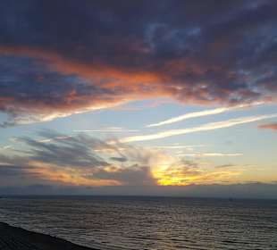 Abendblick vom Balkon Hotel Neptun 