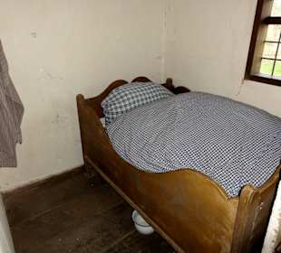 Schlafzimmer in einem Heuerhaus