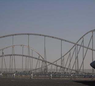 Achterbahn Yas Island Abu Dhabi Ferrari World