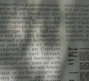 Dußlinger Geschichtspfad