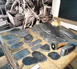 Ausstellungsteil "Schieferbergbau"