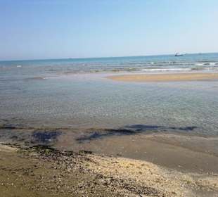 Strand in Bibione Juni 2012