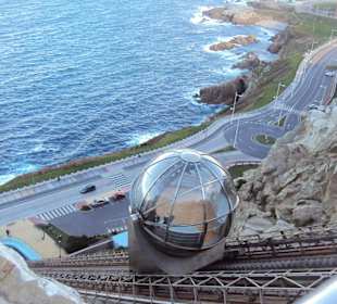 El ascensor del monte de San Pedro 