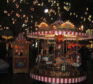 Kerstmarkt in Zürich centrum