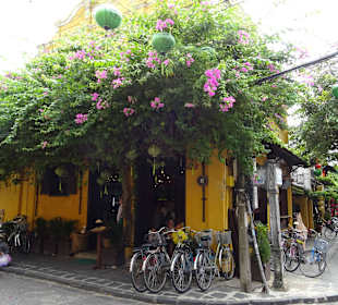 In der Altstadt von Hoi An unterwegs