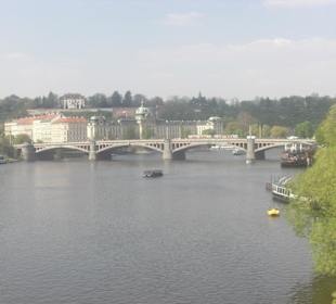 Ausblick von der Karlsbrücke