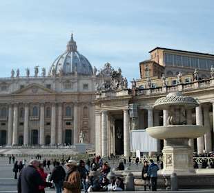 Der Petersplatz.