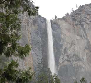 Wasserfall im Yosemite Nationalpark