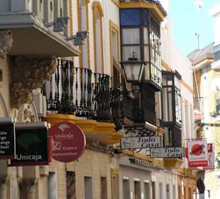 Strassenzug in Ayamonte