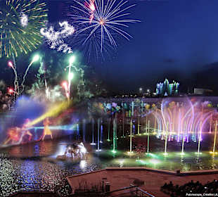 Spectacle nocturne du Futuroscope