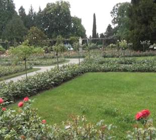 Innerer italienischer Rosengarten