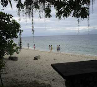 Blick vom Ravenala Beach Restaurant