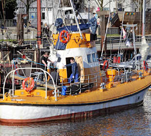 Das Ende des Winters im Museumshaven Vegesack