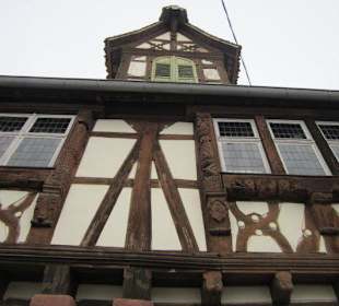 Altstadt Wissembourg im Winter