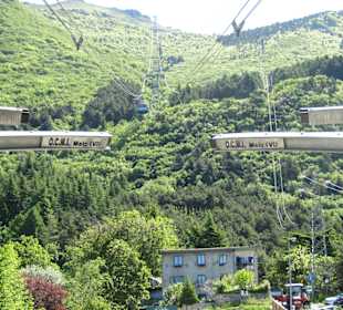 Seilbahn in Malcesine auf den Monte Baldo