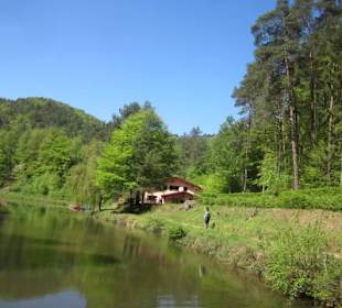 Am Paddelweiher in Hauenstein