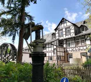 Der Wasserturm und Solepumpe