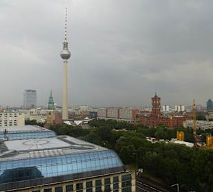 Blick über Berlin von der Aussichtsplattform