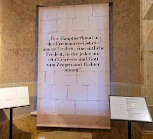 Spruch der Freimaurer