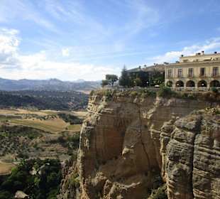 Toller Blick von der Brücke