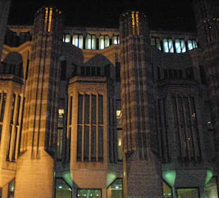 Teil von Whitehall - bei Nacht