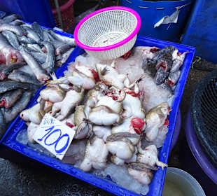 Auf dem Markt von Mahachai