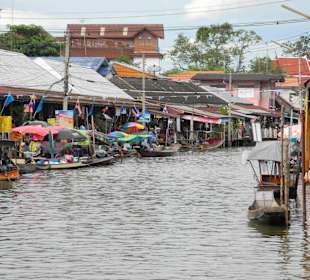 Schwimmende Märkte von Amphawa