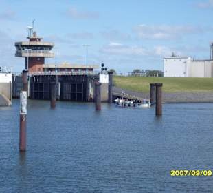 Das Schleusentor von Büsum!