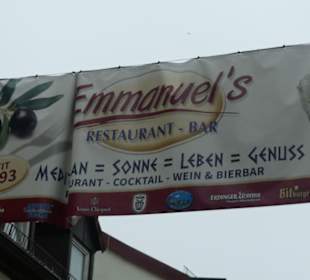 Zum griechischen Mittagessen bei Emmanuel's