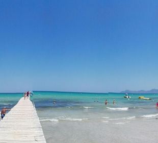 Super Stand und Meer