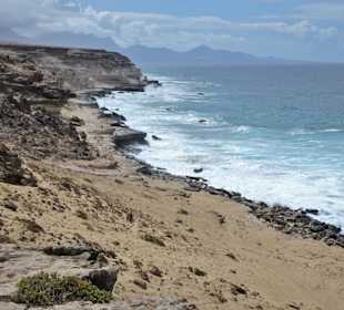Blick auf die Westküste am Istmo de la Pared