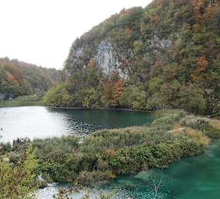 Bei den Plitvicer Seen