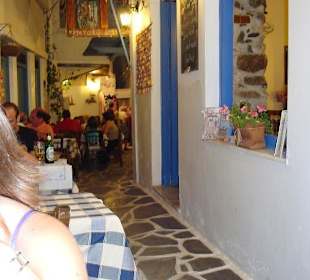 Gässchen in Naxos Stadt