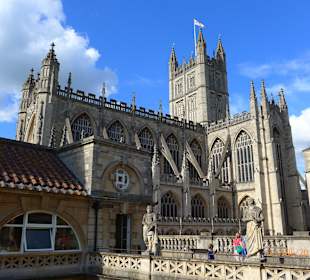 Bath Abbey, Seitenansicht