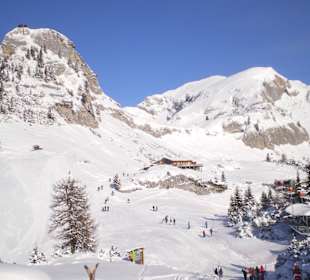 Skigebiet Rofan auf 1850 m Höhe