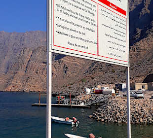 Bootsanleger Ausflug Jebel Harim