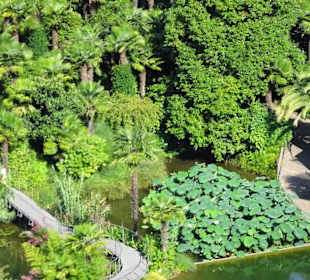 Impressionen vom Rundgang durch die Gärten