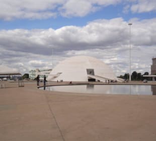 Brasilia Nationalmuseum Außenansicht