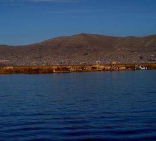 View at Lake Titicaca