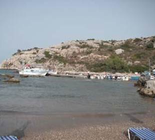 Einer der Strände in Kolymbia