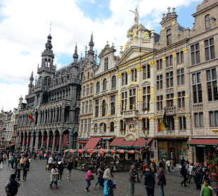 Blick auf den Grand Place
