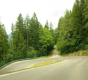 Juli Abfahrt bei Königswetter Richtung Lienz