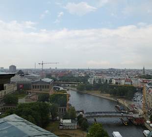 Blick über Berlin von der Aussichtsplattform