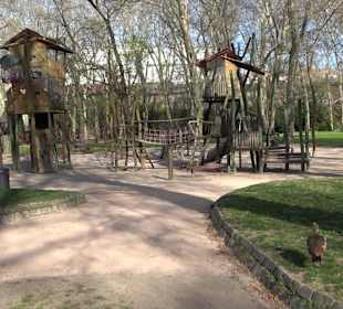 Slackline Unterer Schlossgarten