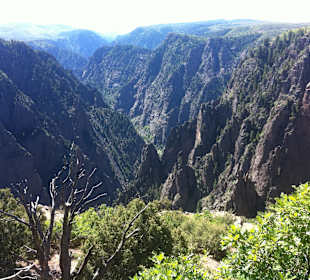 Black Canyon - tiefe, enge  Schluchten