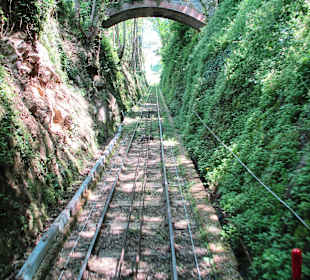 Montecatini-Seilbahn Tunnelblick