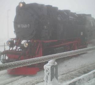 Bahnhof Brocken auf dem Brockenplateau