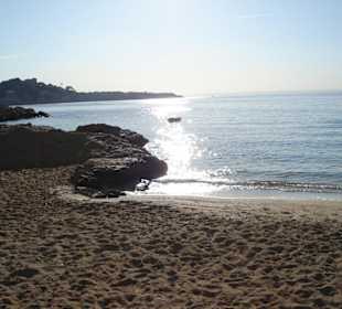 Strand von Cala Major morgens