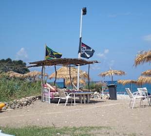 Superschöne Sitzecke Beachbar