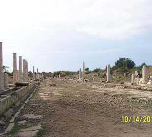 Antike Prachtallee (direkt neben Hotel)